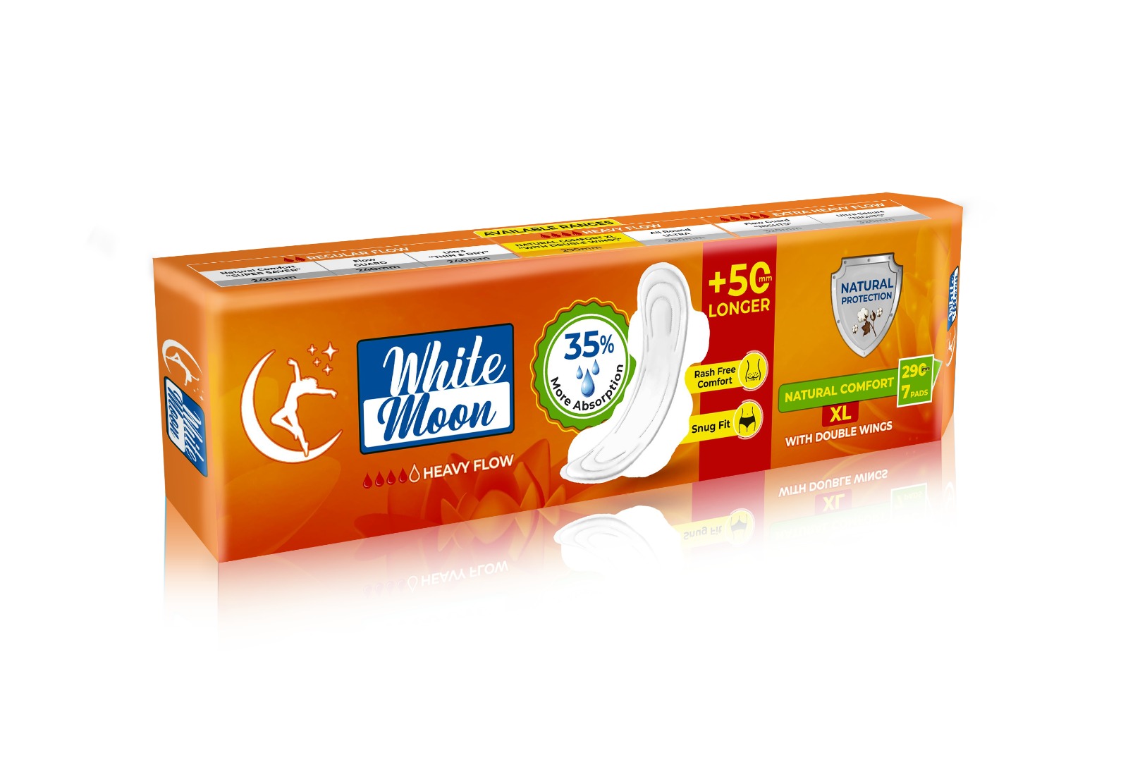 White Moon Sanitary Pads