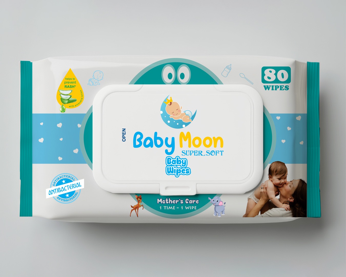Baby Moon Baby wipes