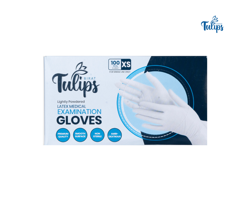 Tulips Examination Gloves