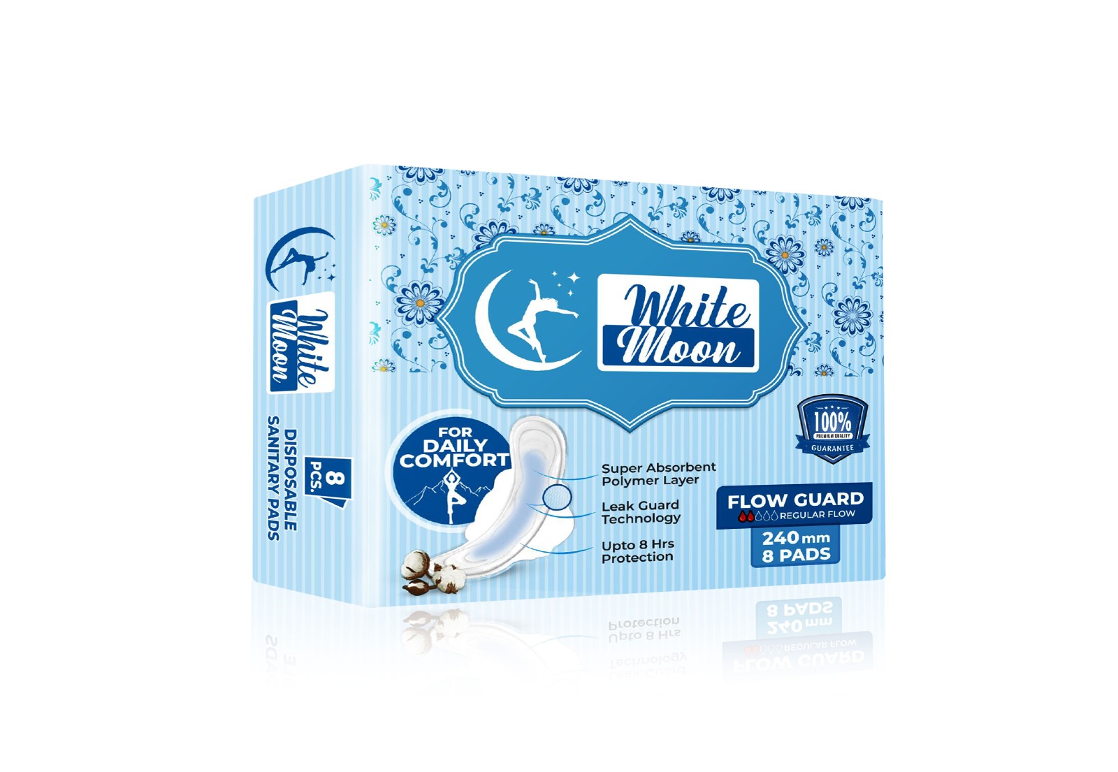 Whitemoon Flow Guard(Fluffy Trifold)