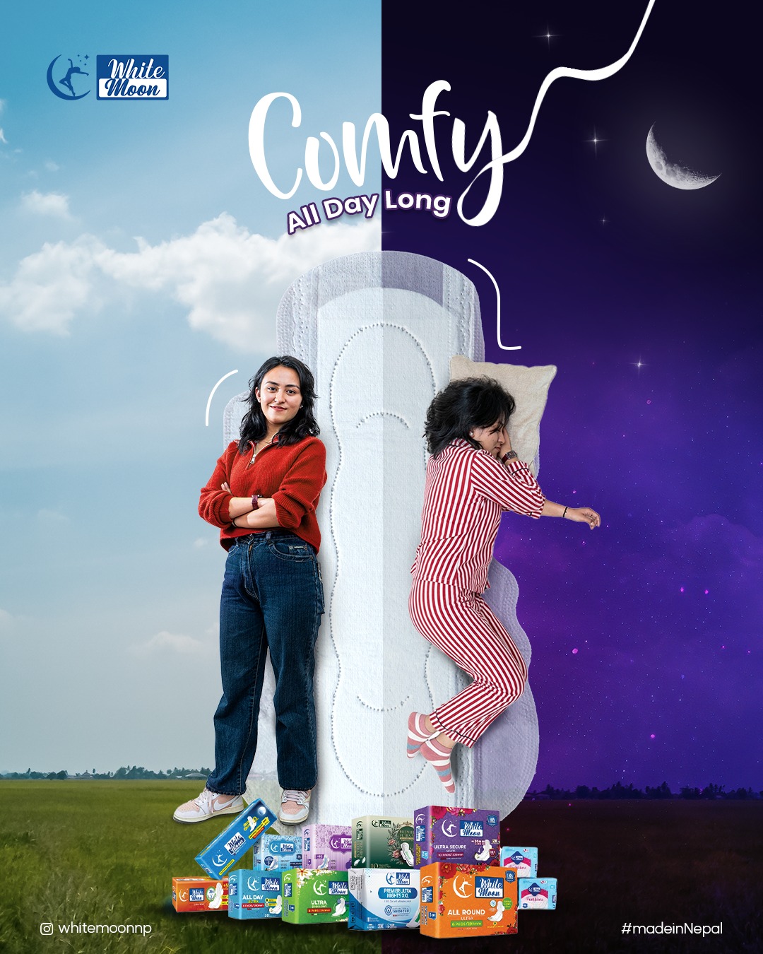 White Moon — White Moon Comfy All Day